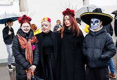 D&iacute;a de Muertos eisena Vilniuje