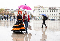 D&iacute;a de Muertos eisena Vilniuje