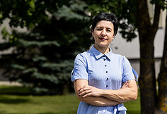 Kretingos mokyklos-darželio &bdquo;Žibutė&ldquo; direktorė Snieguolė Bružė
