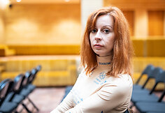 Ukrainos dramaturgė Lena Liagu&scaron;onkova
