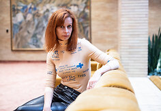 Ukrainos dramaturgė Lena Liagu&scaron;onkova