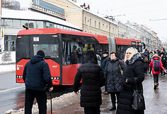 Vilniaus vie&scaron;asis transportas streiko metu