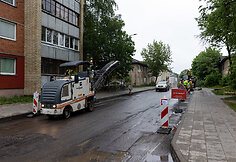 Gatvių infrastruktūros atnaujinimo darbų pristatymas