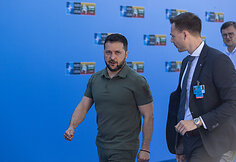 Volodymyras Zelenskis atvyko į Litexpo