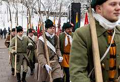 1863–1864 m. sukilimo pagerbimo ceremonija Rasų kapinėse
