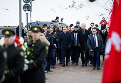 1863–1864 m. sukilimo pagerbimo ceremonija Rasų kapinėse