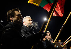 &bdquo;Pro Patria&ldquo; eitynės su fakelais