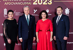 Lietuvos sporto apdovanojimų 2023 svečiai