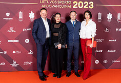 Lietuvos sporto apdovanojimų 2023 svečiai
