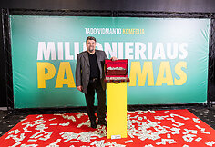 Tado Vidmanto komedijos „Milijonieriaus palikimas" premjeros svečiai