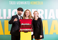 Tado Vidmanto komedijos „Milijonieriaus palikimas" premjeros svečiai