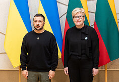 Volodymyras Zelenskis, Ingrida Šimonytė