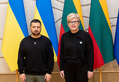 Volodymyras Zelenskis, Ingrida Šimonytė