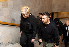 Ingrida Šimonytė, Volodymyras Zelenskis