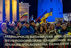 Ukrainos palaikymo eisena