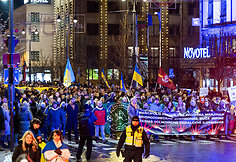 Ukrainos palaikymo eisena