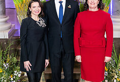Laura Blaževičiūtė, Gitanas Nausėda, Diana Nausėdienė