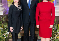 Laura Blaževičiūtė, Gitanas Nausėda, Diana Nausėdienė