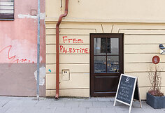 Grafiti prie&scaron;iniai Užupyje
