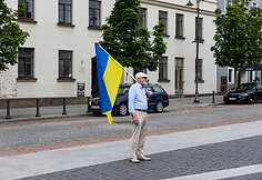 Azovstalio kalinių palaikymo eisena