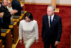 Diana Nausėdienė, Gitanas Nausėda 