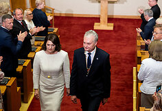 Diana Nausėdienė, Gitanas Nausėda 