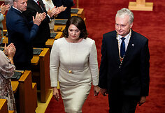 Diana Nausėdienė, Gitanas Nausėda 