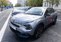 &bdquo;eJudėjimo&ldquo; festivalyje esantys automobiliai