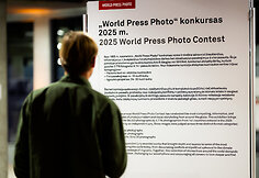 Jubiliejinės „World Press Photo“ parodos atidarymas verslo centre „Hero“