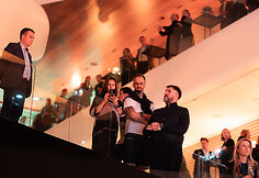 Jubiliejinės „World Press Photo“ parodos atidarymas verslo centre „Hero“