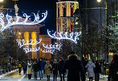 2026-ųjų metų sutikimas Katedros aikštėje