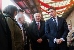 Pirmojo &bdquo;Stadler&ldquo; traukinio kelionės renginys