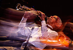 Fotomenininkės Gretos Skaraitienės parodos &bdquo;Vilniaus Jazz'o portretai&ldquo; atidarymas