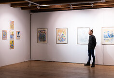 Dailininkas Martynas Pekarskas Arkos galerijoje