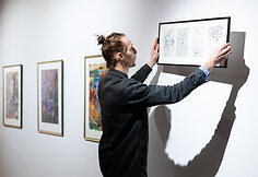 Dailininkas Martynas Pekarskas Arkos galerijoje