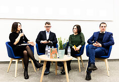 Akvilė Naudžiūnienė, Norbertas Černiauskas, Giedrė Polkaitė - Petkevičienė, Andrius Grodis