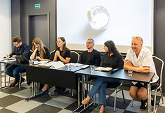 15-osios Baltijos trienalės spaudos konferencija