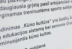  &Scaron;iuolaikinio meno centre eksponuojama Augusto Serapino paroda "Kūno kultūra"