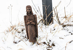 Angelų kalvos angeliukai apsiklojo puriu sniegu