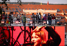 Apdovanojimų ceremonijos akimirka