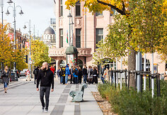 Vidurdienis Vilniaus centre