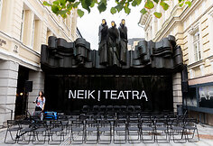 Lietuvos nacionalinio dramos teatro 84 sezono spaudos konferencija