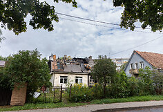 Gaisras Žvėryne, Lū&scaron;ių g. 18
