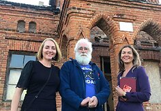 Vinkšnupių dvaro sodybą aplankė ir Vilkaviškio garbės pilietis Ralphas Salingeris