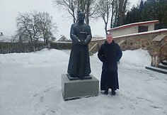 Mai&scaron;iagalos bažnyčia, klebonas Edvard Dukel