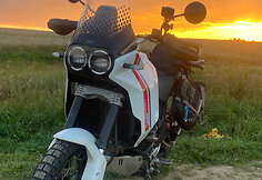 Nerijaus kelionė motociklu po Lietuvą