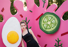 Menininkė Jolita Vaitkutė sukūrė unikalią instaliaciją &scaron;altibar&scaron;čių festivaliui