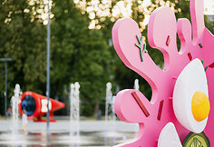 Menininkė Jolita Vaitkutė sukūrė unikalią instaliaciją &scaron;altibar&scaron;čių festivaliui