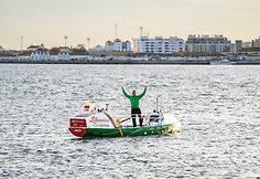 A.Valujavičiaus kelionė &bdquo;Irklais per Atlantą&ldquo;