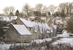 Bibury kaimas, Anglija